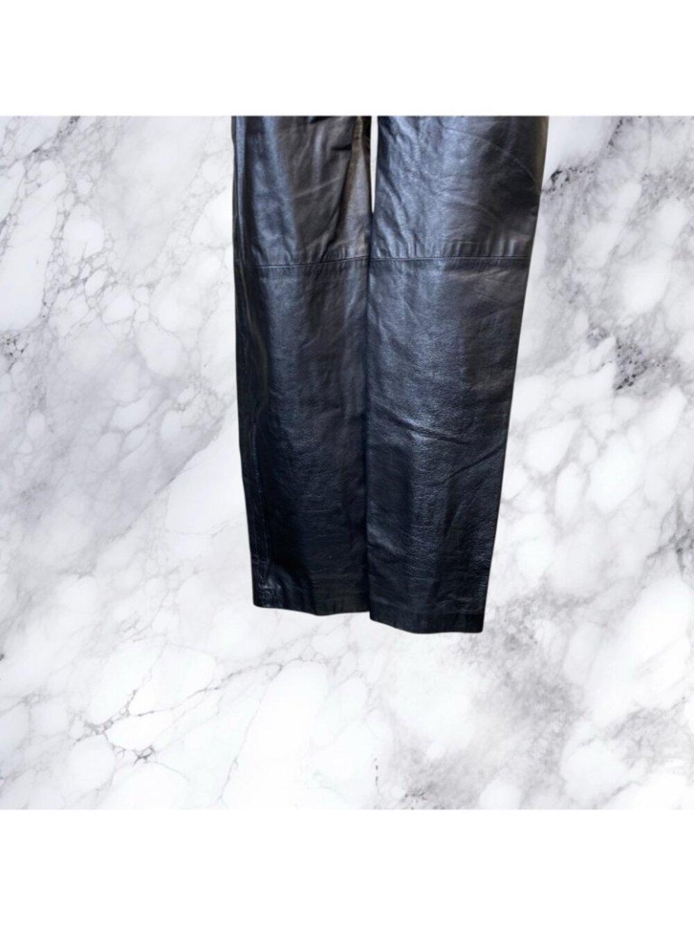 VTG Toffs Relaxed Leather Trouser - Picture 9 of 12